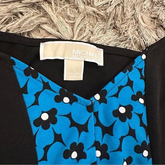 Michael Kors Professional Dress Tan Top Shirt Size Large Women Business Attire - Picture 6 of 7